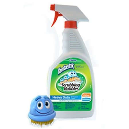 SC JOHNSON SC Johnson 71629-0286NEW Scrubbing Bubbles Fantastik Antibacterial Cleaner - 32oz Pack Of 6 71629/0286NEW